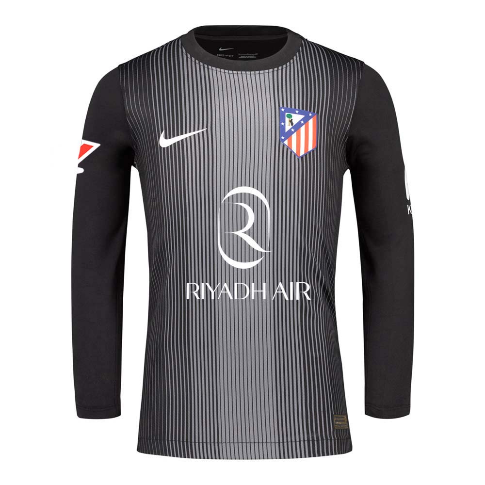 Camiseta Portero Ni&ntilde;o Manga Larga Negra 25/26 image number null